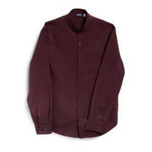 DUSKITTEN OXBLOOD MERIDIAN · Shirt — product flat lay